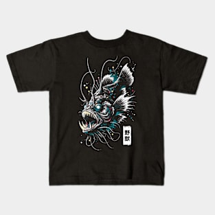 Lionfish Japanese Style Kids T-Shirt